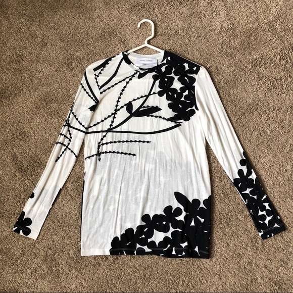 Prabal Gurung - Long Sleeve Printed Tee - Picture 2 of 7